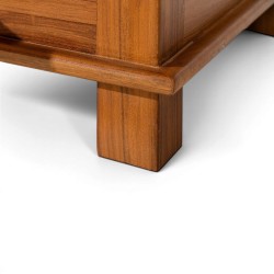 Collection Tamarin Brisbane Standing Mirror Natural Teak Oil Finish