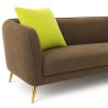 Bella Casa Lanzer Sofa 3+2 Brown Col Fabric