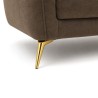 Bella Casa Lanzer Sofa 3+2 Brown Col Fabric