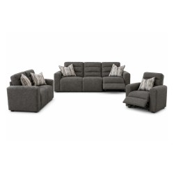 Bella Casa Premier Touch Motion 2.5Str Fab D.Grey