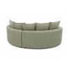 Bella Casa Bowen LHF Corner Fabric Green