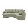 Bella Casa Bowen RHF Corner Fabric Green