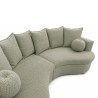 Bella Casa Bowen LHF Corner Fabric Green