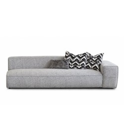 Bella Casa Taya Modular RHF Corner Fabric Grey