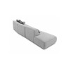 Bella Casa Taya Modular RHF Corner Fabric Grey