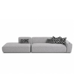 Bella Casa Taya Daybed LHF Fabric Grey