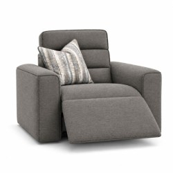 Bella Casa Premier Touch Motion 1.5Str Fab D.Grey
