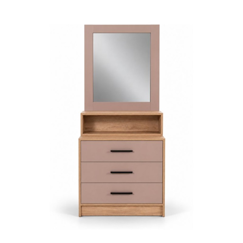 Bella Casa Salvadora Dressing MDF Relic Oak and Smokey