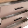 Bella Casa Salvadora Dressing MDF Relic Oak and Smokey