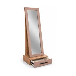 Bella Casa Salvadora Mirror Stand Relic Oak and Smokey