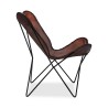 Kare Butterfly Armchair Brown Econo Ref 79823