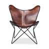 Kare Butterfly Armchair Brown Econo Ref 79823