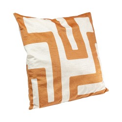 Cushion Labyrinth Beige & Brown 45x45cm Ref 53851