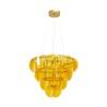 Mariposa Pendant Lamp Three Circles Brass Ref 53388