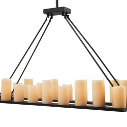 Kare Candle Light Pendant Lamp 20 Lite Ref 36187