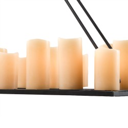 Kare Candle Light Pendant Lamp 20 Lite Ref 36187