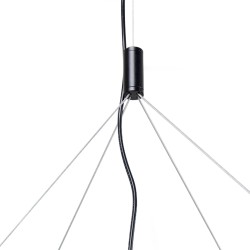 Kare Cloud Pendant Lamp Black Ref 53288