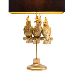 Kare Animal Parrots Table Lamp 71cm Ref 53715