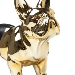 Kare Money Box Bulldog Gold-Black Ref 38541