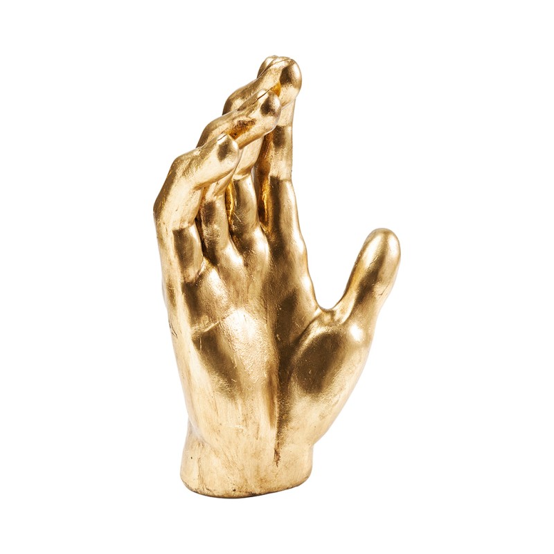 Kare Deco Object Mano Gold 35cm Ref 30201