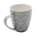 Kare Sicilia Mandala Grey Mug Ref 53194
