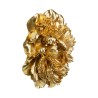 Wall Decoration Peony Gold Ref 51536