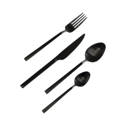 Kare Cutlery Gloria Matt Black Ref 52633