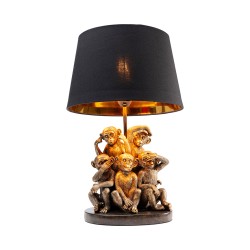 Kare Animal Five Monkeys Table Lamp 48cm Ref 53551