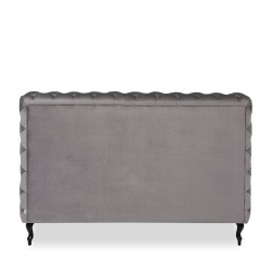 Desire Bed 180x200 cm High Silver Grey Ref 81227