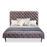 Desire Bed 180x200 cm High Silver Grey Ref 81227