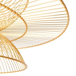 Kare Capello Pendant Lamp Opposto Gold Ref 52533