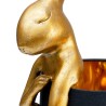 Kare Animal Rabbit Table Lamp Gold/Black 68 cm Ref 53470