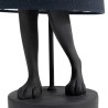 Kare Animal Rabbit Table Lamp Matt Black 68 cm Ref 53473