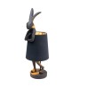 Kare Animal Rabbit Table Lamp Matt Black 68 cm Ref 53473