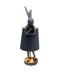 Kare Animal Rabbit Table Lamp Matt Black 68 cm Ref 53473cm Ref 53473