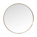 Kare Curve Round Mirror Brass Ref 82718