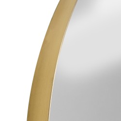 Wall Mirror Shape Brass 110x120cm Ref 85575