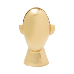 Kare Deco Object Abstract Face Gold 28cm Ref 53918