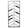 Wall Wine Shelf Bistro Double 70x160cm Ref 84281