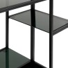 Shelf Loft Black 60x195cm Ref 85485