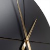 Kare Andrea Wall Clock Black Ref 53655