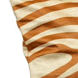 Cushion Abstract Shapes Beige & Brown 45x45cm Ref 53852