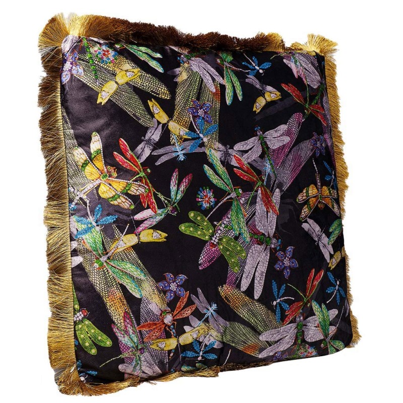 Tropical Garden Fringe Cushion 45x45cm Ref 61697