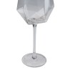 Wine Glass Diamond Gold Rim Ref 52213