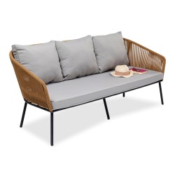 Elba Sofa 3+1+1  & Coffee Table Ref 85636