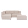 Kare Henry Corner RHF Chaise+LHF 2S Fabric Grey