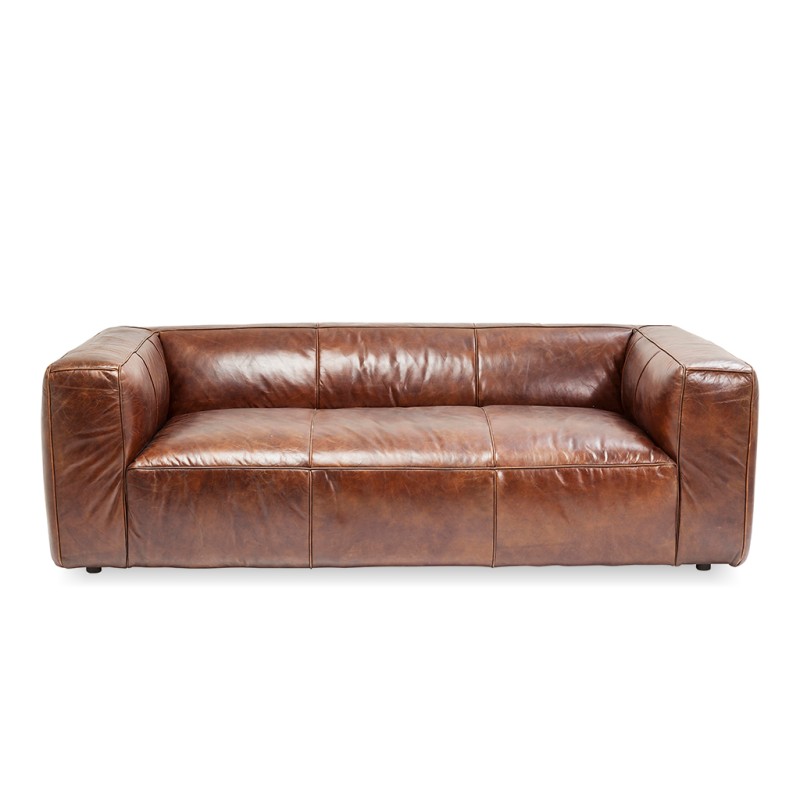 Cubetto 3 Seater in Brown Col Ref 82019