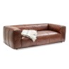 Kare Cubetto 3 Str Fabric Faux Leather Brown