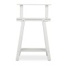 IKEA Mittback Trestle White Solid Wood Ref 70470993