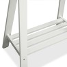 IKEA Mittback Trestle White Solid Wood Ref 70470993